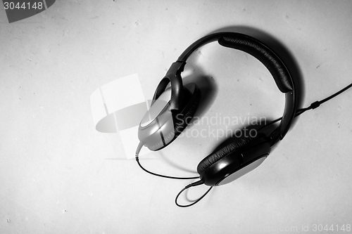 Image of Stereo headset against background