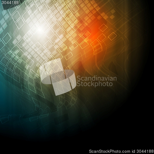 Image of Bright technical texture background
