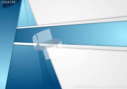 Image of Blue vector corporate background