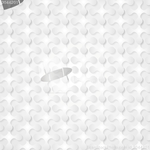 Image of Grey paper circle shapes background