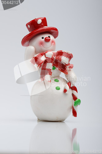 Image of Cheerful snowman