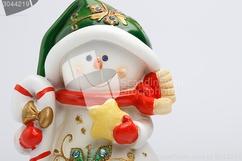 Image of Cheerful snowman