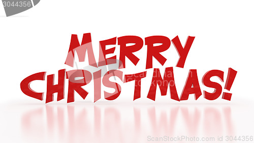 Image of Merry Christmas lettering