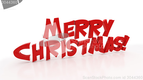 Image of Merry Christmas lettering