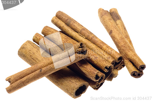 Image of Pile of cinnamon bark

