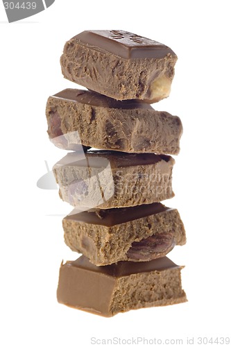 Image of Stack of chocolate

