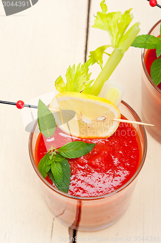 Image of fresh tomato juice
