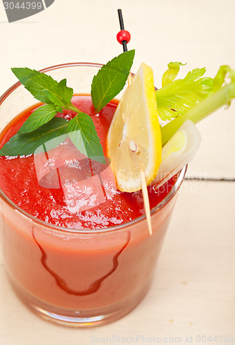 Image of fresh tomato juice