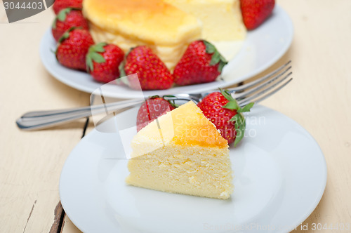 Image of heart cheesecake