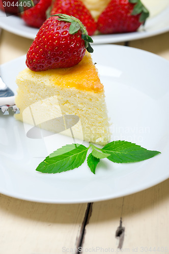 Image of heart cheesecake