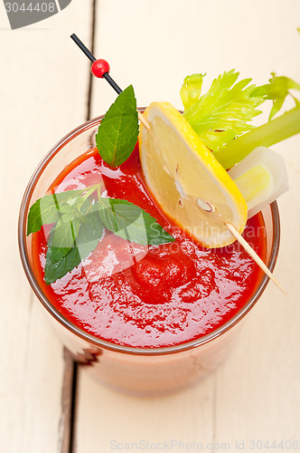 Image of fresh tomato juice