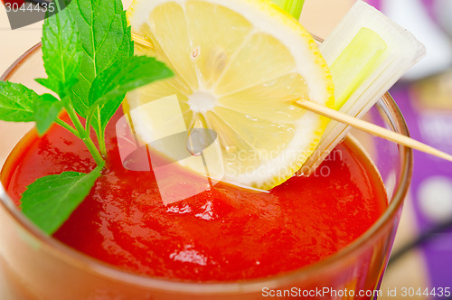 Image of fresh tomato juice