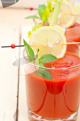 Image of fresh tomato juice