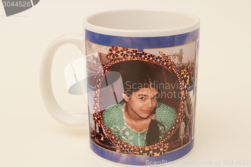 Image of Portraits on glasses.