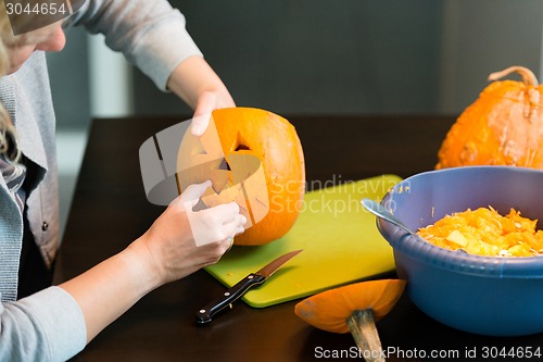 Image of Halloween pumpkins