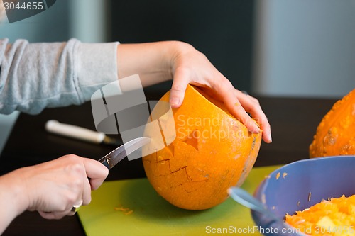 Image of Halloween pumpkins