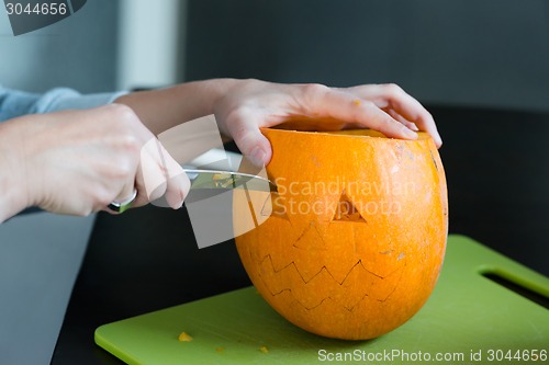 Image of Halloween pumpkins