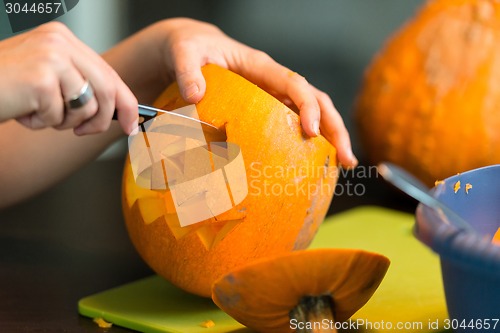 Image of Halloween pumpkins