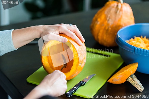 Image of Halloween pumpkins