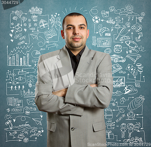 Image of man life concept