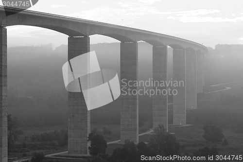 Image of Large highway viaduct ( Hungary)