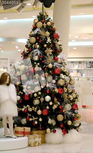 Image of Christmas tree