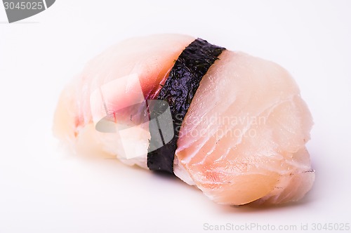 Image of yellowtail sushi 