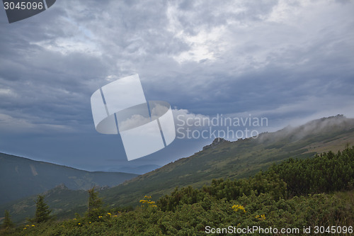 Image of Sunrise on the mountain