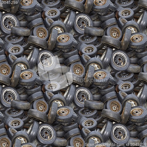 Image of Old Tyres Texture