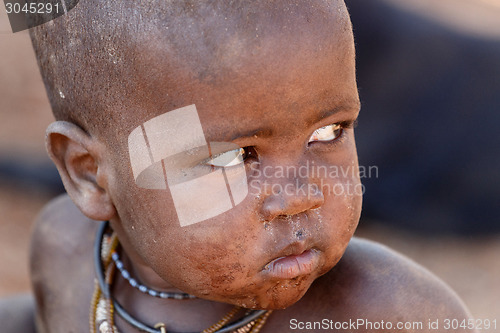 Image of Unidentified child Himba tribe in Namibia