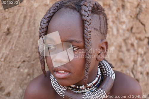 Image of Unidentified child Himba tribe in Namibia