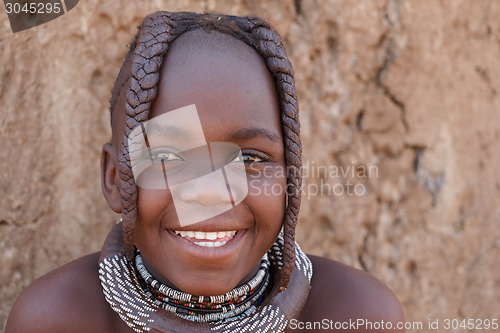 Image of Unidentified child Himba tribe in Namibia