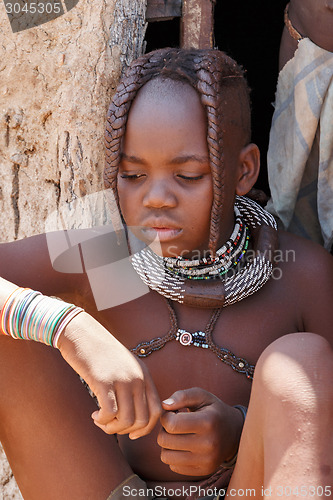 Image of Unidentified child Himba tribe in Namibia