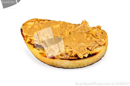 Image of Sandwich with peanut butter