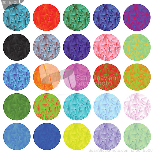 Image of polygonal circles set