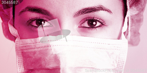 Image of Portrait of a young doctor!
