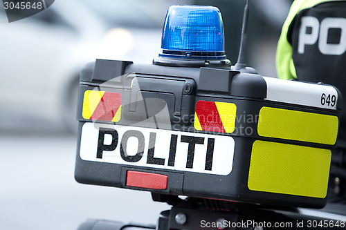 Image of Police Motorbike