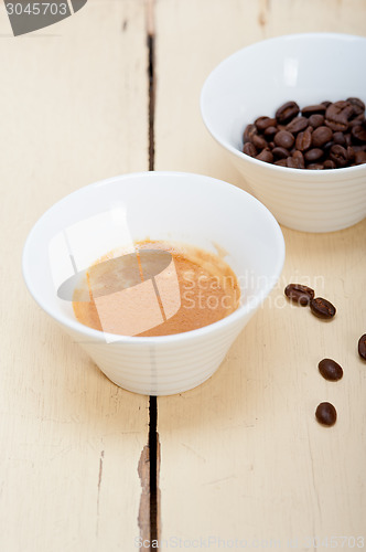 Image of espresso cofee and beans