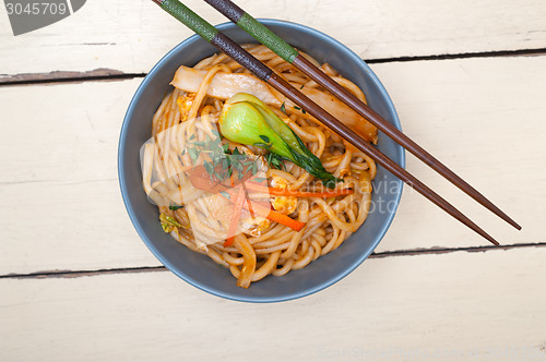 Image of hand pulled ramen noodles