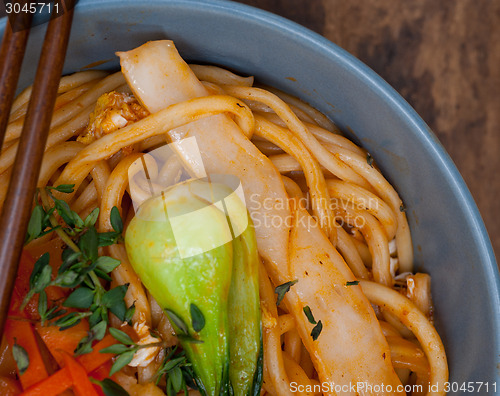 Image of hand pulled ramen noodles