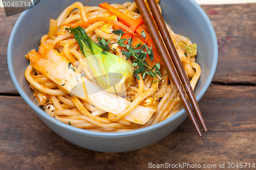 Image of hand pulled ramen noodles