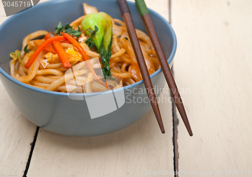 Image of hand pulled ramen noodles