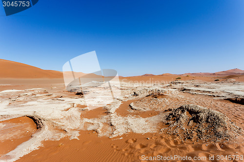 Image of Sossusvlei beautiful landscape of death valley