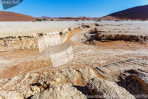 Image of Sossusvlei beautiful landscape of death valley