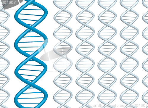 Image of dna strands