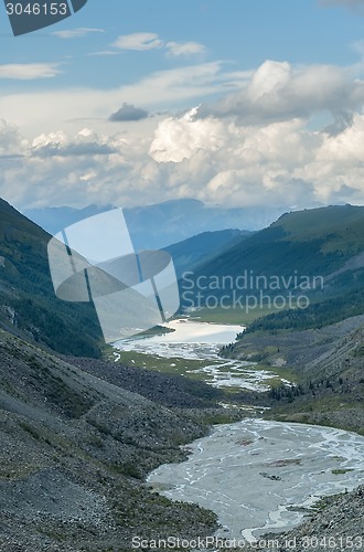 Image of Akkem Valley. Russia