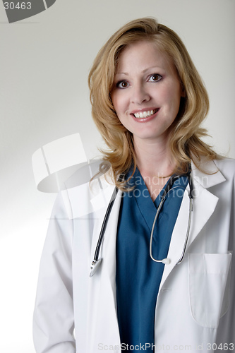 Image of Friendly lady doctor