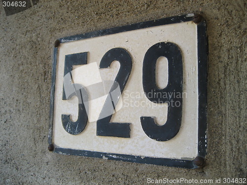 Image of House number plate, Oslo