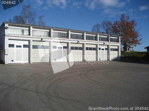 Image of Large car garage