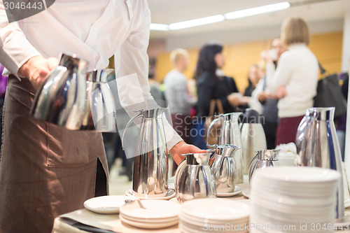 Image of Coffee break at business meeting